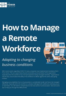 Managing Remote Workforce - title page
