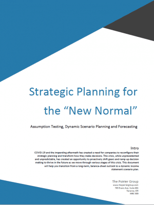 Strategic Planning and Development for the New Norm